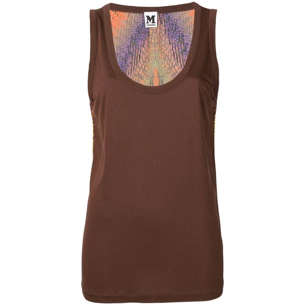 Missoni Two-Tone Sleeveless Top